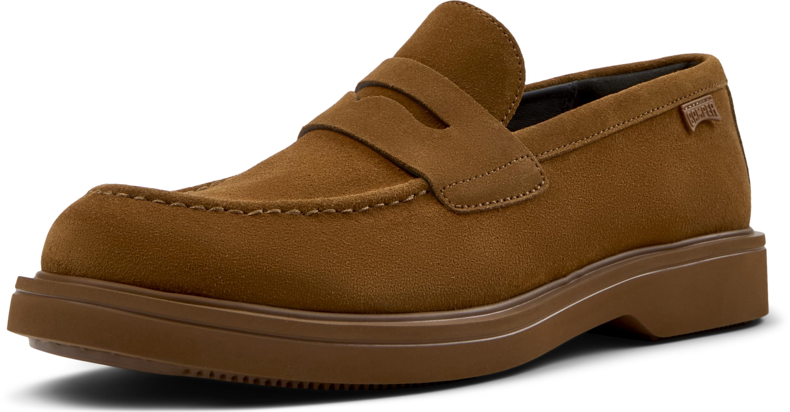 Camper Men's Norman K101001Moccasin, Medium Brown 004, 5.5 UK
