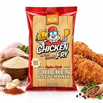 Cajun Two Step Chicken Fry Mix | Louisiana Style | 9 oz