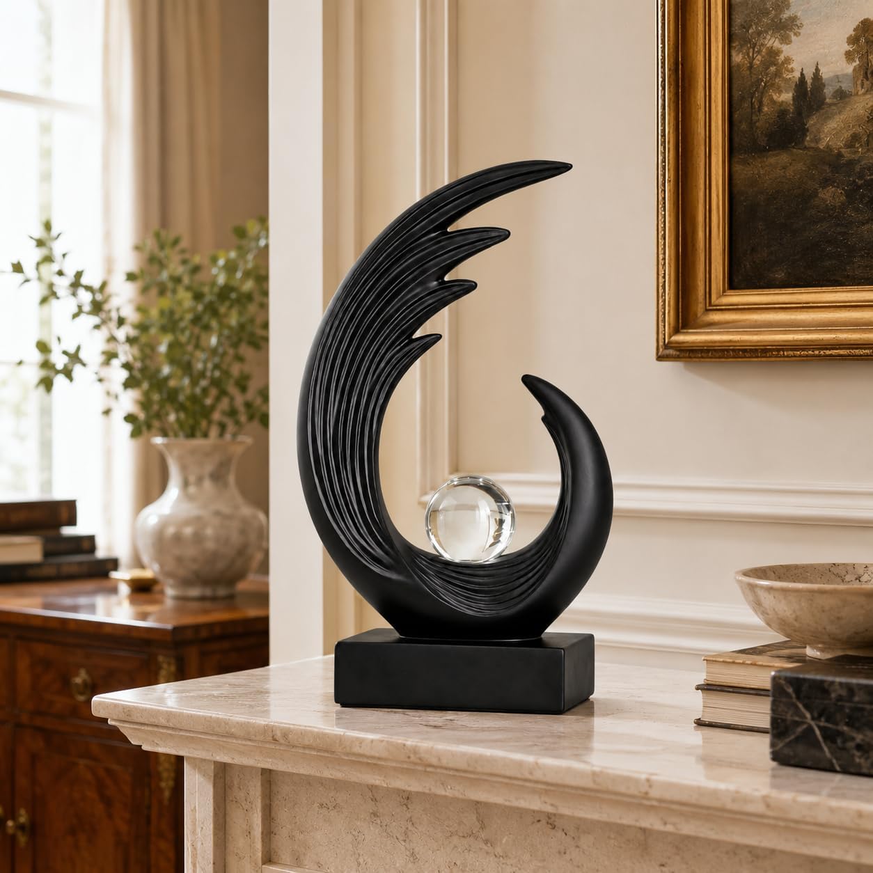 AWNR Modern Sculptures Dinning Room Shelf Decor Home Décor Accents image 4