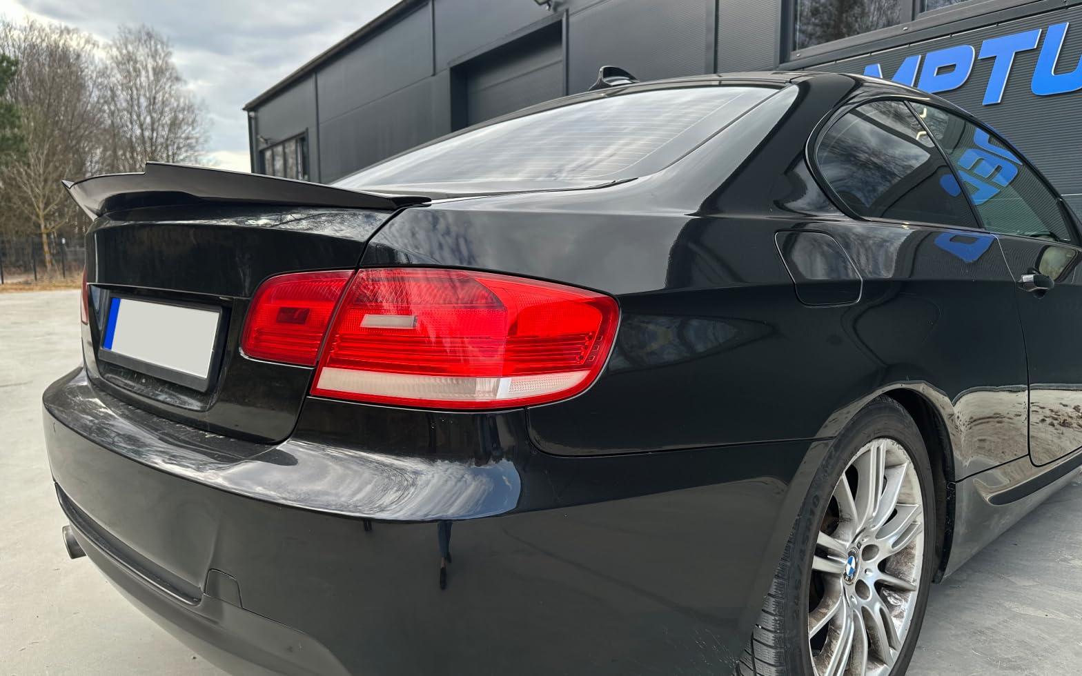 MpTuned E92 M4 Style Spoiler posteriore lucido nero per BMW Serie 3 2007 2008 2009 2010 2011 2012 2013 Coupe 318i 320i 330i 335i M3 318d 320d 330d 335d