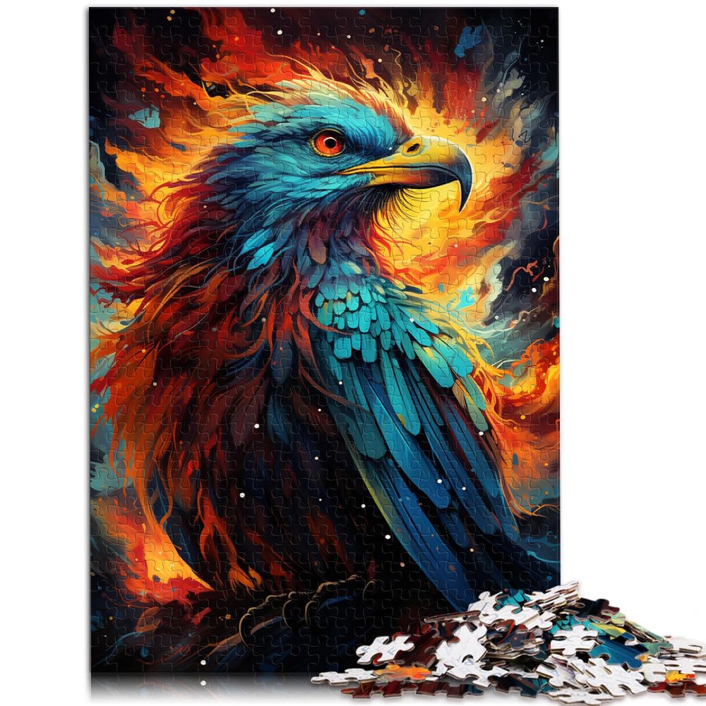 2000 Piece Puzzle For Adults rainbow bird Challenging Game Puzzles Challenging To Complete But Fun And Humorous 27.56 in x39.37 in โ image 1