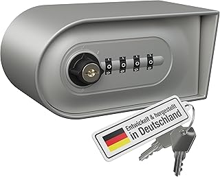 Schlüssel-Tresor M4 | für sichere Schlüsselübergabe | Design-Schlüsselsafe in massiver Qualität | Spezialschloss | deutsche Fertigung