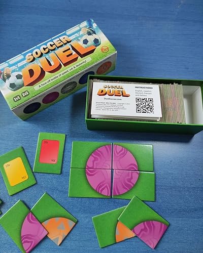 Miniatura 4 de Duelo de fútbol  Juego de fútbol basado en acción  Tema deportivo  Mejora el enfoque, agilidad mental, resolución de problemas  A partir de 5 años