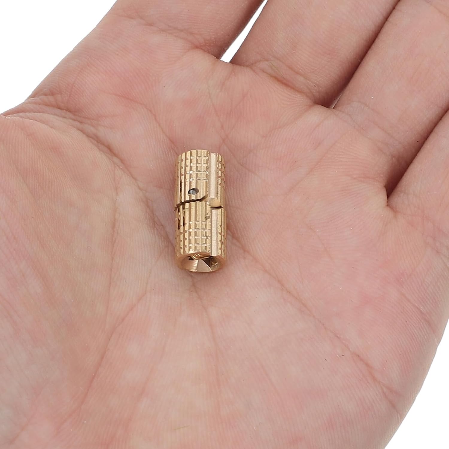 10pcs Invisible Copper Barrel Hinges 180 Degree Opening Angle