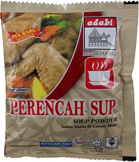 Adabi Perencah Sup Soup Mix, 24g : Amazon.co.uk: Grocery