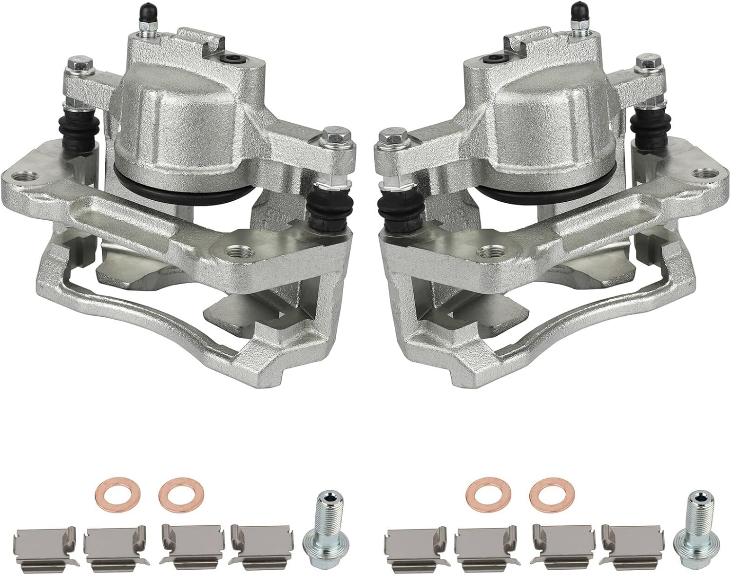Ineedup Front Left & Right Disc Brake Caliper Assembly With Bracket 18B5045 18B5044 For Chrysler 2008-2012 For Dodge 2007-2016 For Jeep 2007-2012 For Ram 2012 For Volkswagen 2009-2012