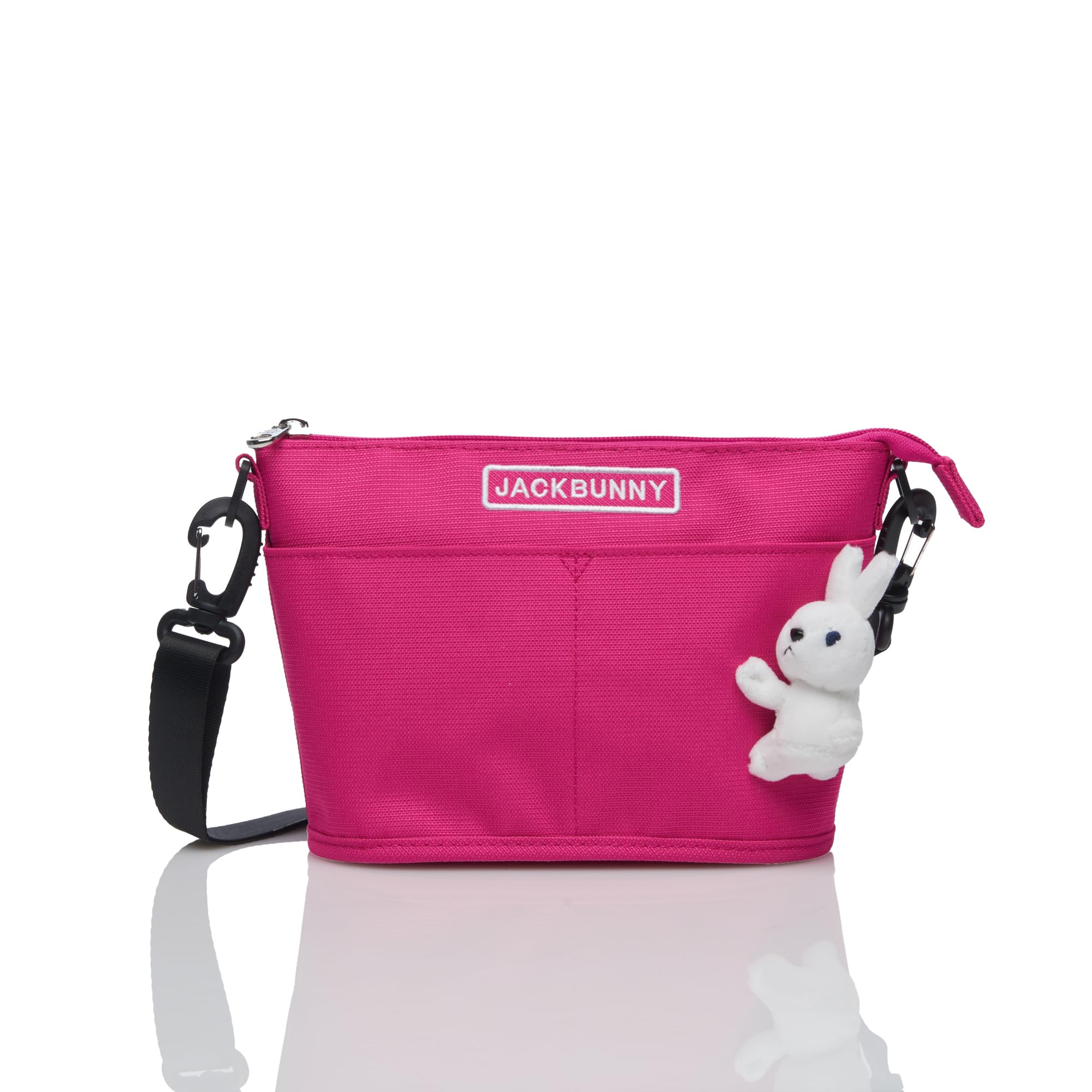 美品 JACK BUNNY ジャックバニー ファー ショルダーバッグ ブルー 美品 JACK BUNNY ジャックバニー ファー ショルダーバッグ