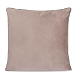 VANT Decorative Throw Pillow – 20” x 20” Square Accent Cushion, Velvet Sand Storm – Soft Luxury Pillow for Sofa, Bed, or Chair