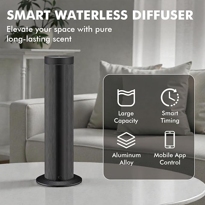 Difusor de Aromas Eléctrico sin Agua Control por App 100ml miniatura 3