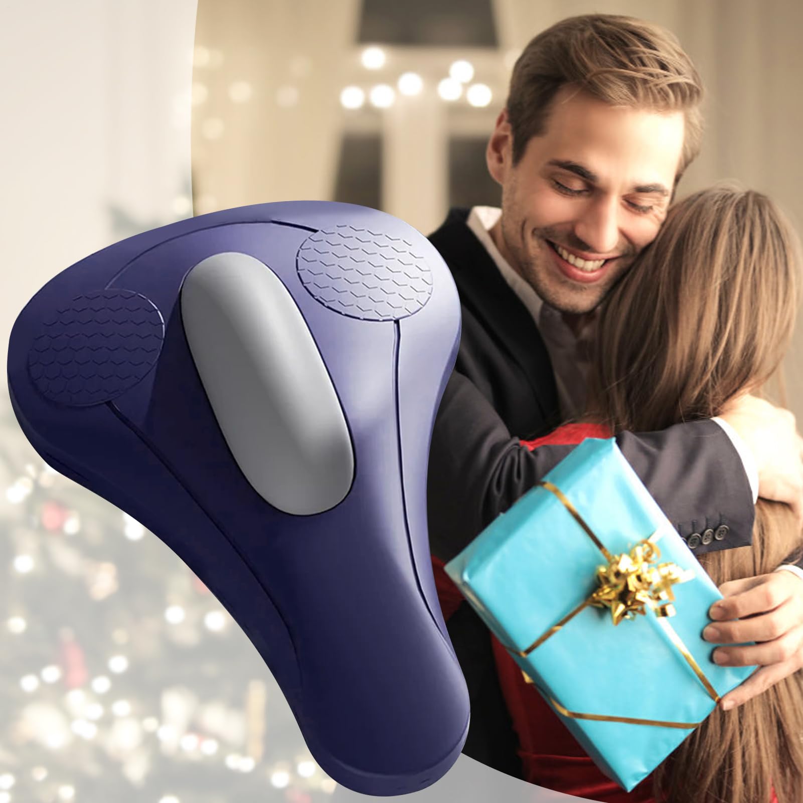 Massaggiatore per esercizi del pavimento pelvico per uomini, con 4 modalità di vibrazione, ricaricabile tramite USB-C, rinforzante per il pavimento pelvico | per palestra a casa, ufficio, appartamento