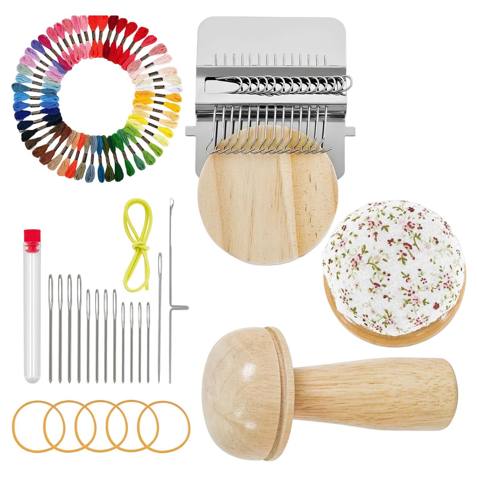 Kit de fil à repriser pour stopper les trous de vêtements avec un outil de reprise rapide