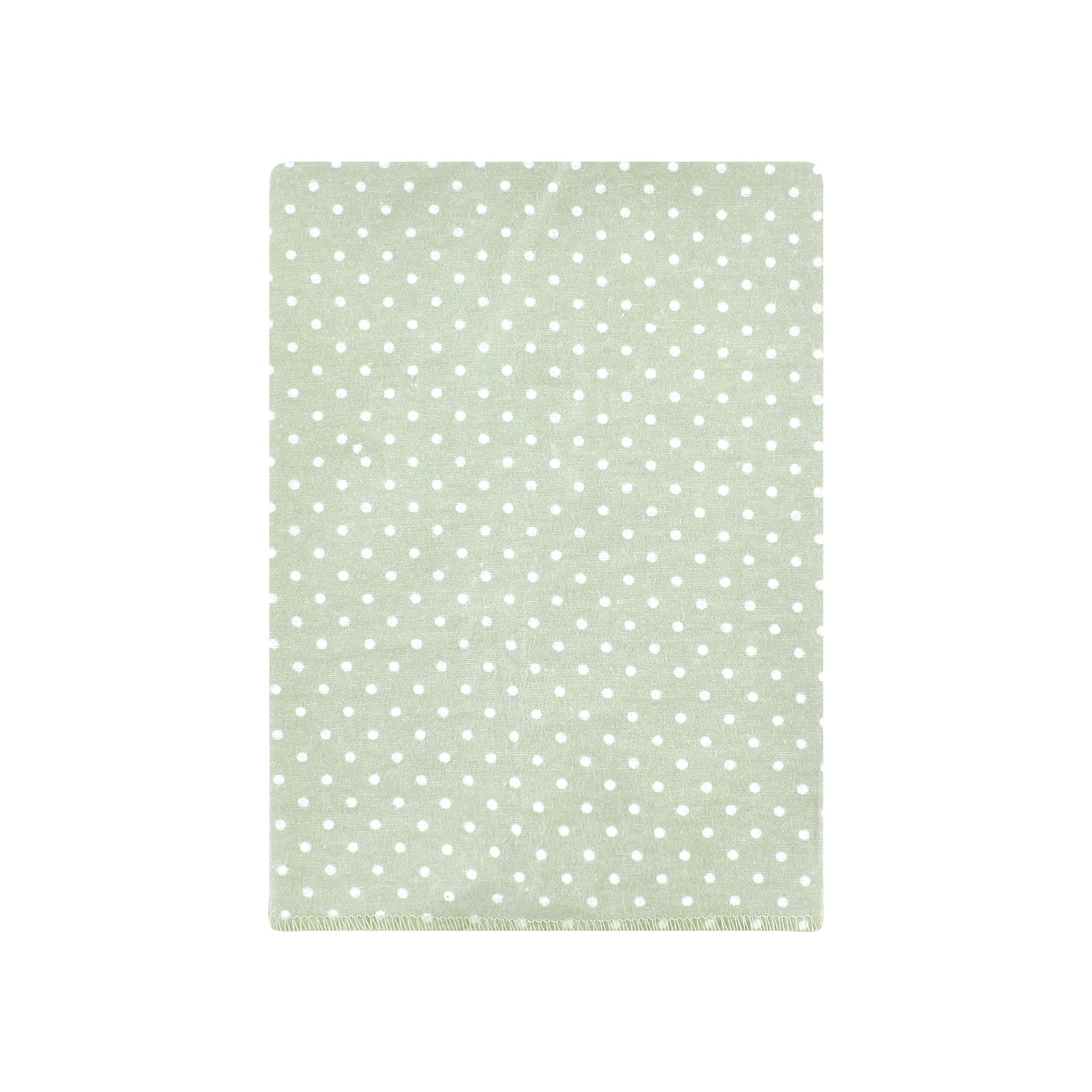 Hudson Baby Unisex Baby Cotton Flannel Burp Cloths Bundle, Purple Dainty Floral, One Size