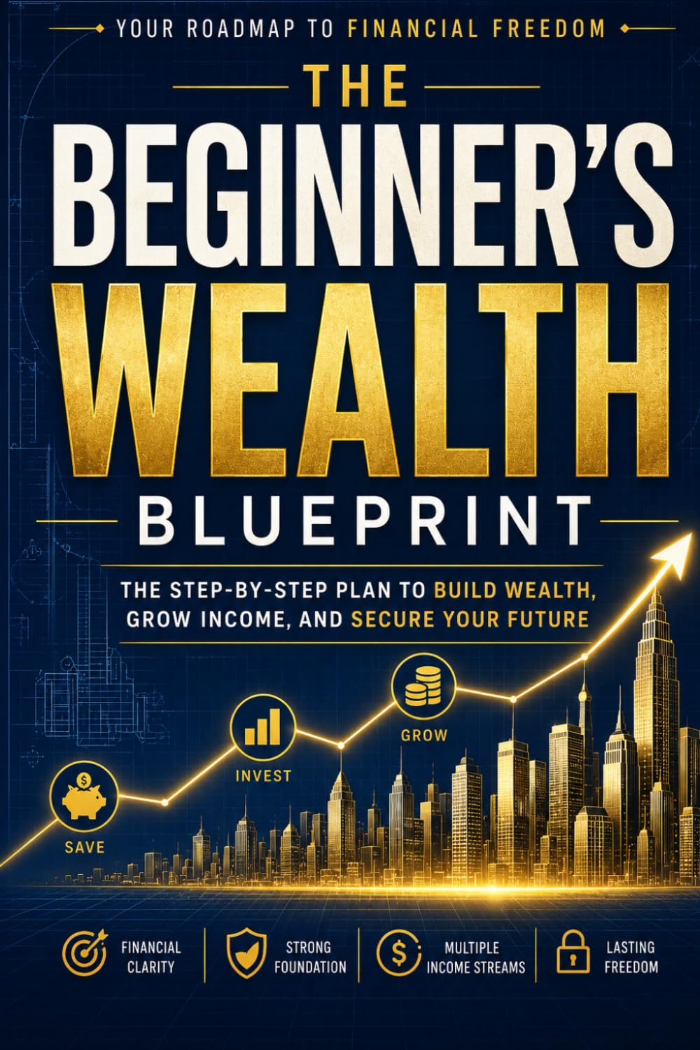 The Beginner's Wealth Blueprint: A Practical Guide to Budgeting, Saving, Investing, and Building Long-Term Financial Freedom