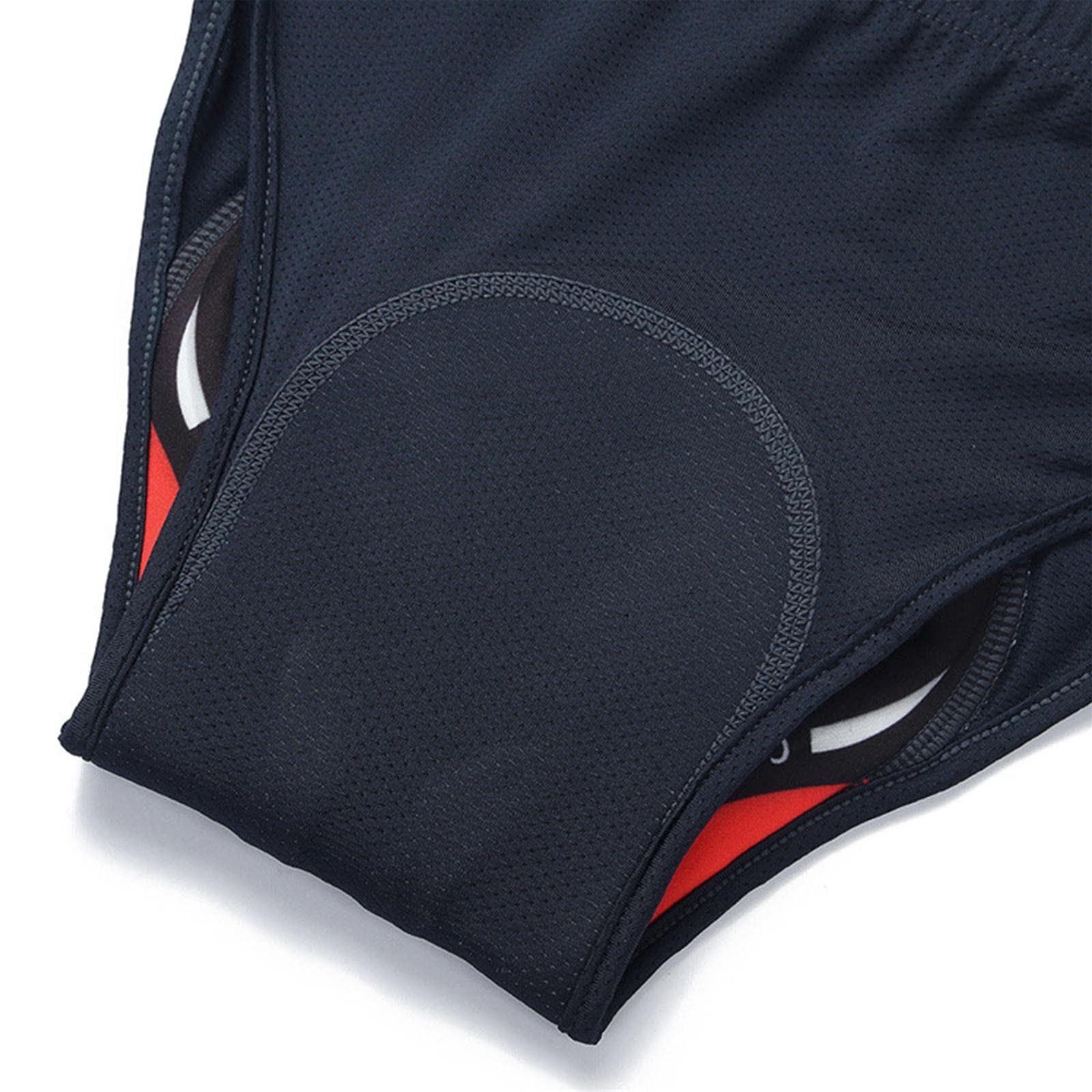 sous-vêtements de Vélo VTT, Slips pour Hommes, Courts de Cyclisme Rembourrés, L