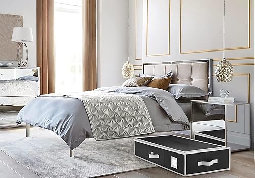 Miniatura 8 de Organizador de papel de regalo de alta calidad, soporte para papel de regalo con bolsillos adicionales para decoraciones navideñas, asas reforzadas