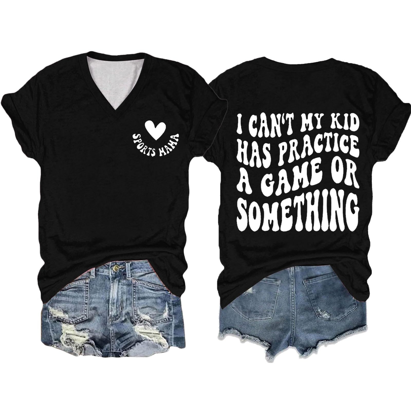 Funny Saying Shirts for Women Crew Neck Short Sleeve Going Out Tops Letter Print Graphic Tees Business Casual Blouses