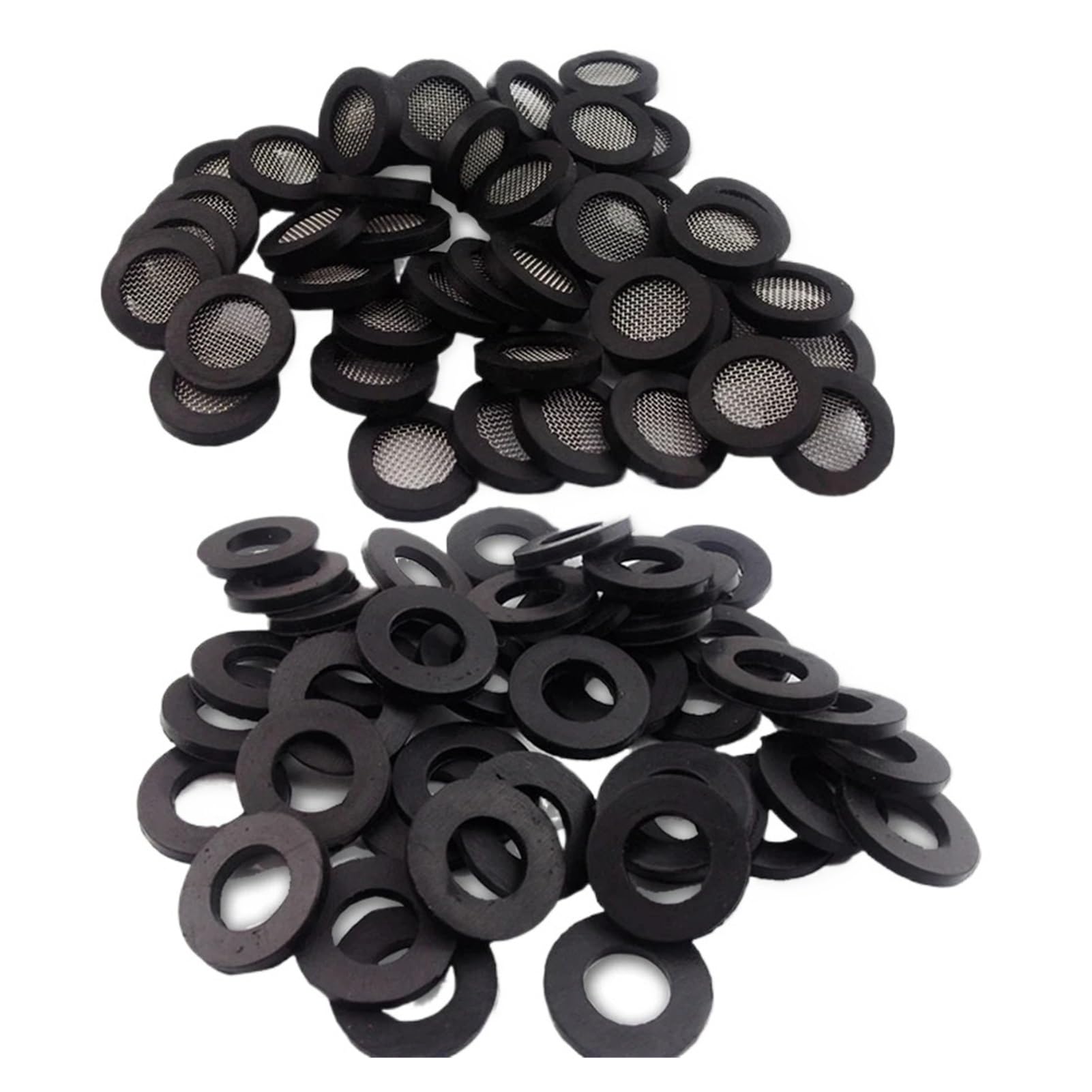 1/2 "3/4" 1 "joint torique en caoutchouc douche plomberie tuyau joint d'étanchéité 10 pièces 50pcs Dn15 Dn20 Dn25(24mm filter,100pcs)