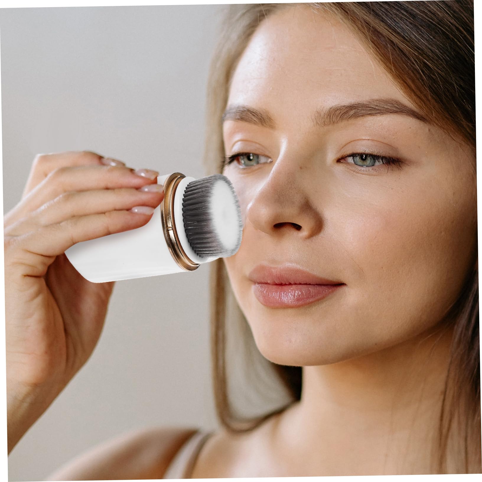 Cepillo Facial Eléctrico Recargable 400mah de Silicona y Abs