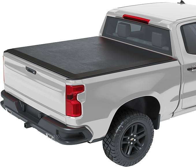 COZONY 6.5 Ft (78 in) Upgraded Soft TriFold Truck Bed