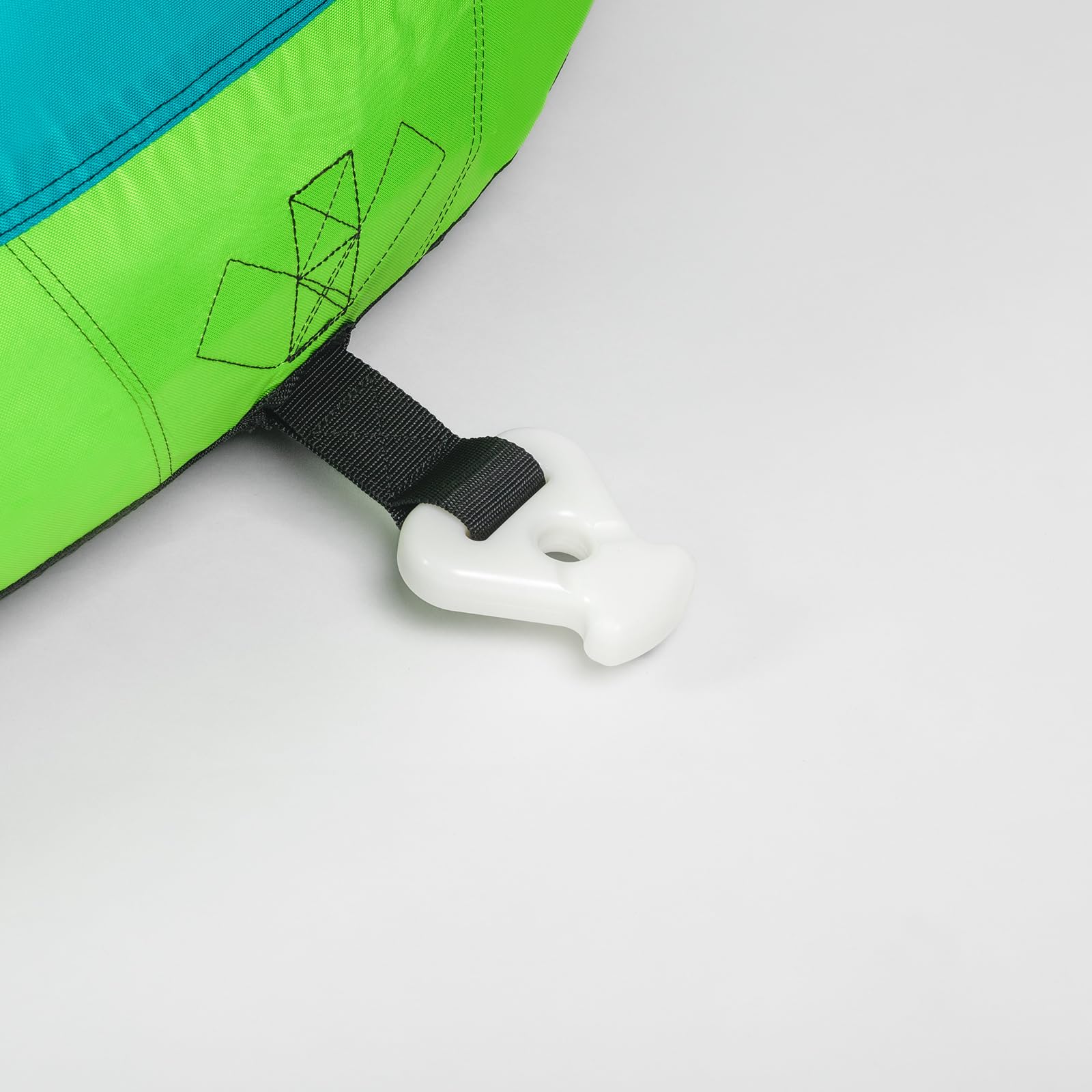 Mesle Funtube Vapor mit Leine, 3 Personen, Wasserreifen für Kinder & Erwachsene, Towable Tube aufblasbar Wassersport, Schleppring für Boot & Jetski, Schleppreifen zum Ziehen