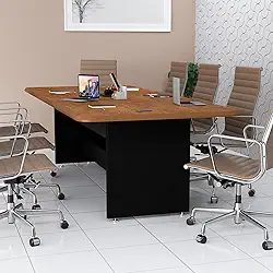 Mesa De Jantar Luxo 8 Lugares Grande Moderna