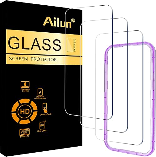 Ailun 3 Pack Screen Protector for iPhone 18 Pro Max/iPhone 17 Pro Max