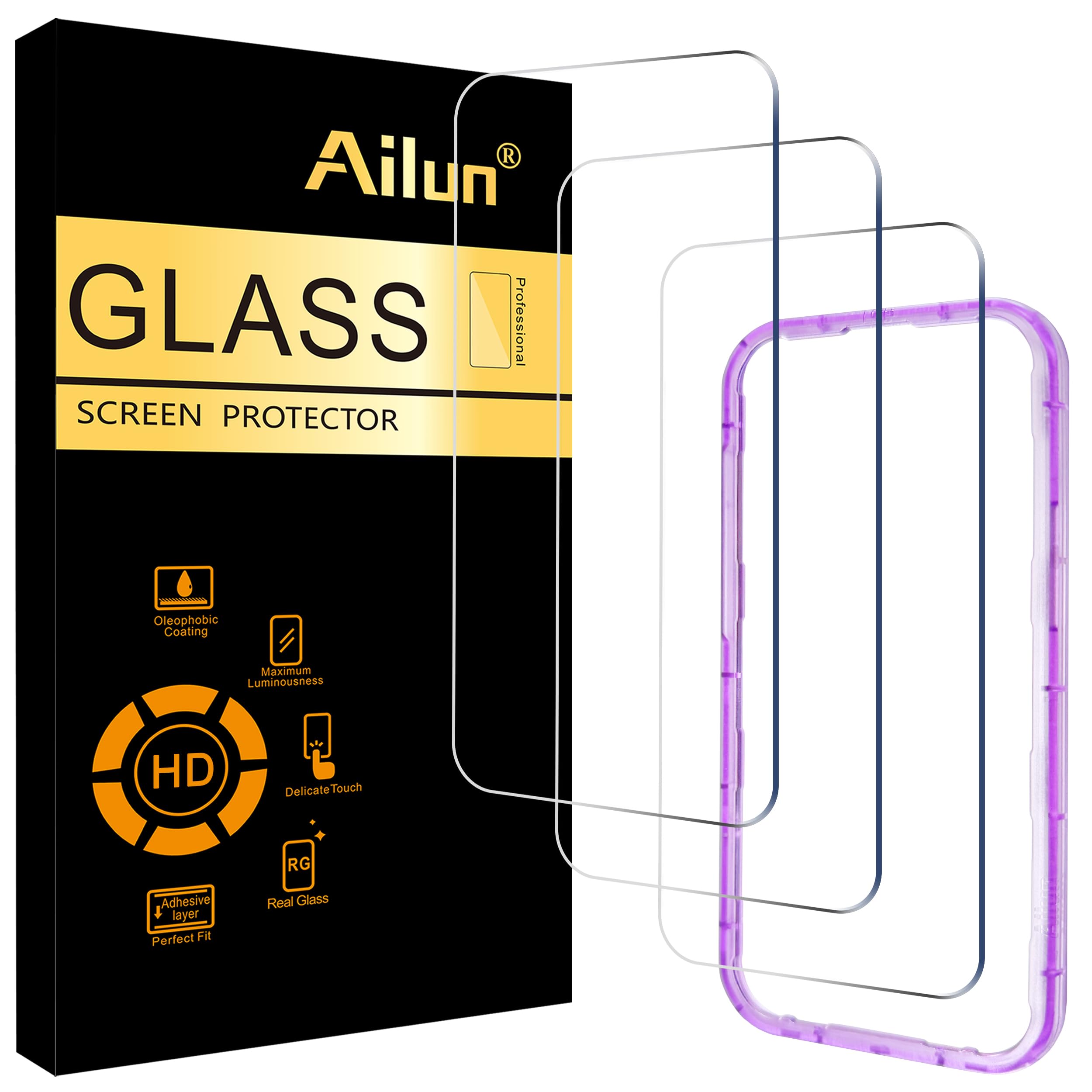 Photo 1 of Ailun Screen Protector for iPhone 18 Pro Max/17 Pro Max (3 Pack)