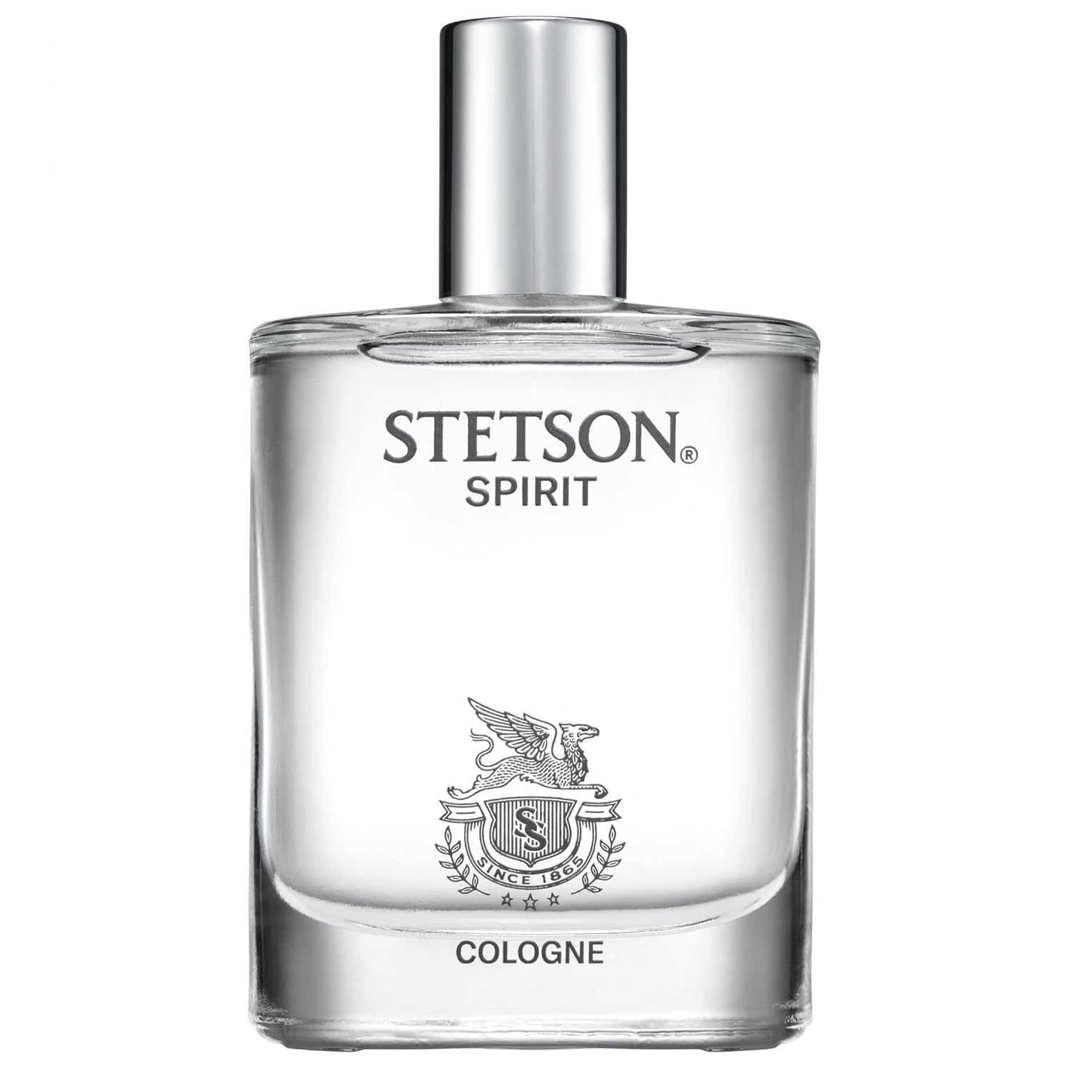 Stetson Spirit - Cologne Spray for Men - Woody, Earthy, and Casual Aroma with Fragrance Notes of Mandarin Leaf, Clary Sage, and Warm Amber- 1.7 Fl Oz