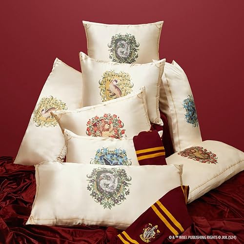 Vista 138 de Kitsch x Elf - Funda de almohada de satén con cremallera de tamaño queen/estándar, para el cabello y la piel, funda más suave que la seda, lavable a