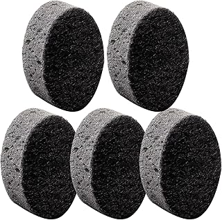 キッチンスポンジ | 食器洗い用スポンジ 5個セット 再利用可能 洗える 多機能 家庭用清掃ツール - 再利用可能 非傷付きブラシ シンク 鍋 コンロ グリル オーブン用