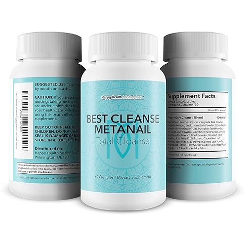 Miniatura 4 de Best Cleanse Metanail Total Cleanse - Nuestra mejor limpieza total de uñas de metanail para uñas de los pies y Candida - Top Candida Cleanse -