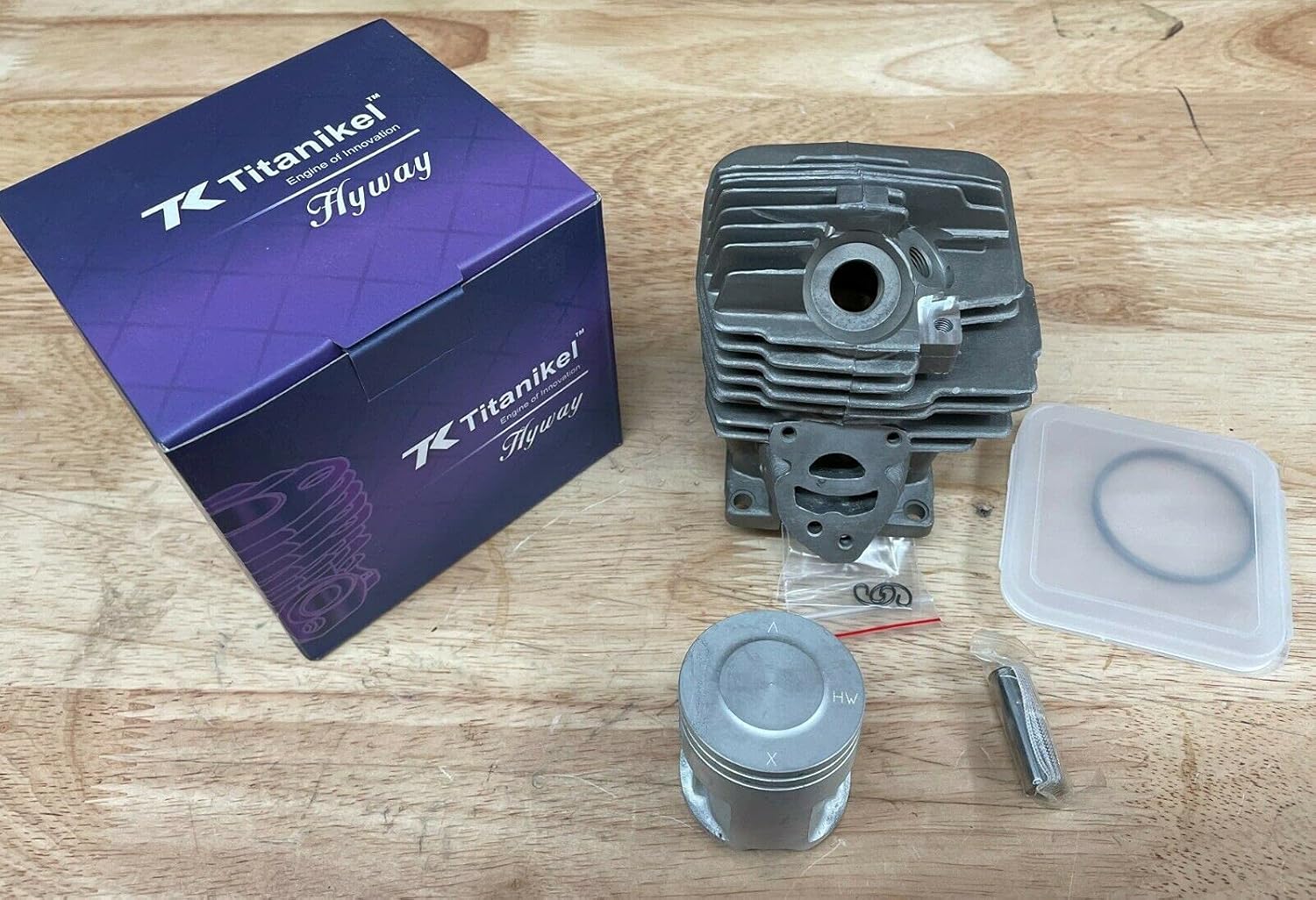 Hyway Titanikel Pop UP CYLINDER Piston KIT Fits Stihl MS261 (44.7MM)