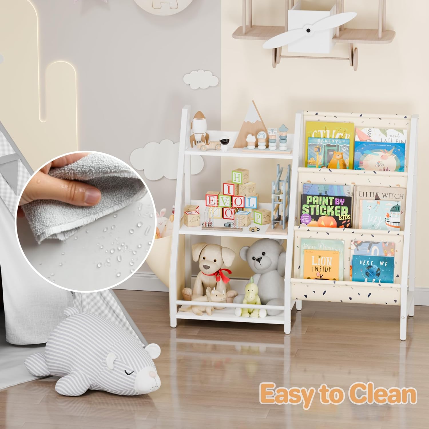 2029 深川製磁 グリーン楓半月皿3客 湯呑3客