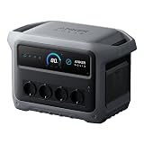 Anker SOLIX C1000 Gen 2 stazione di energia portatile, generatore solare da 2000W (picco 3000W), ricarica completa in 49 minuti, batteria LiFePO4 da 1024Wh per backup domestico, interruzioni di corren - 1