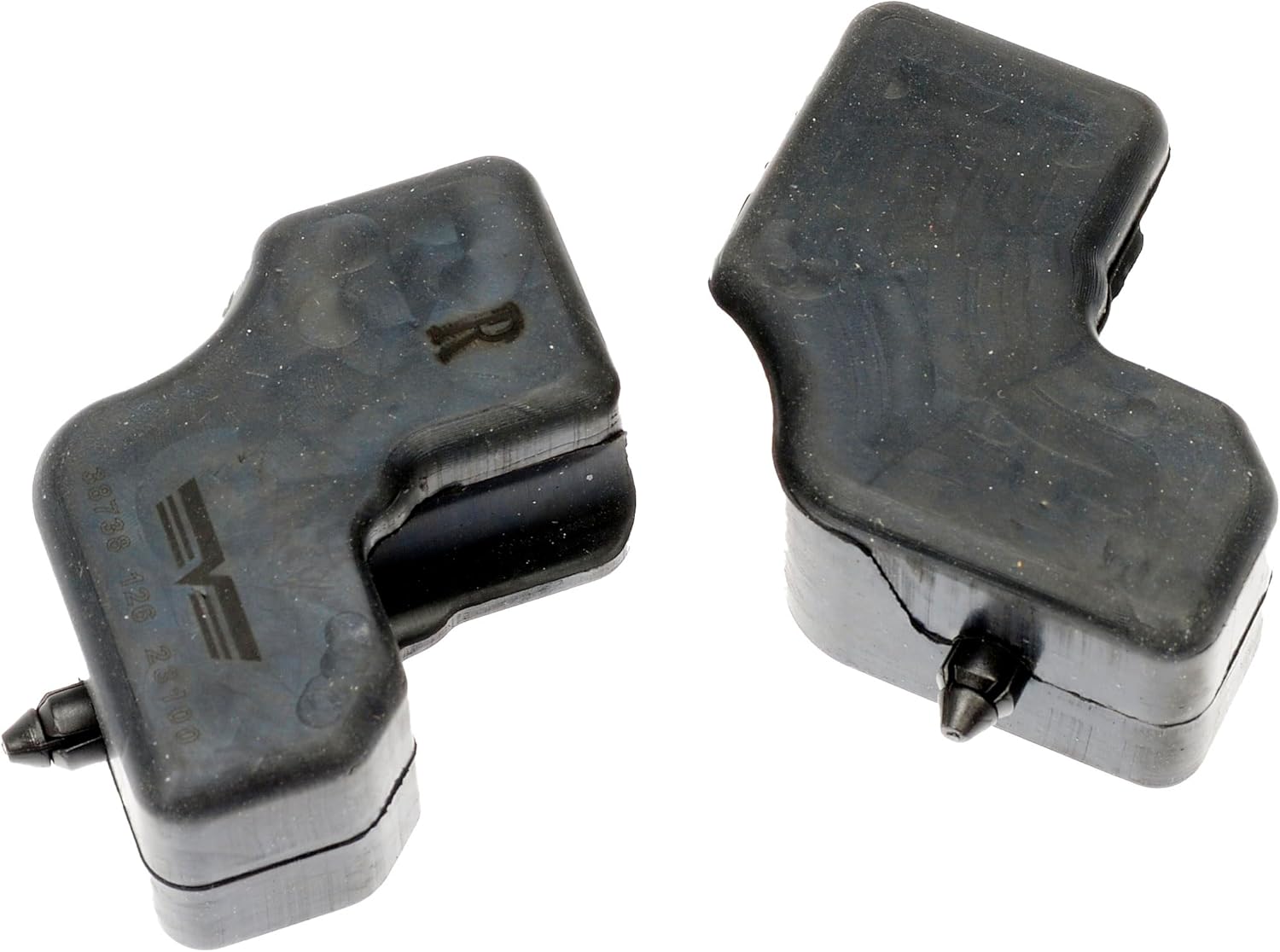 Dorman 38738 Tail Gate Bumper Stops Compatible with Select Ford Models, 2 Pack