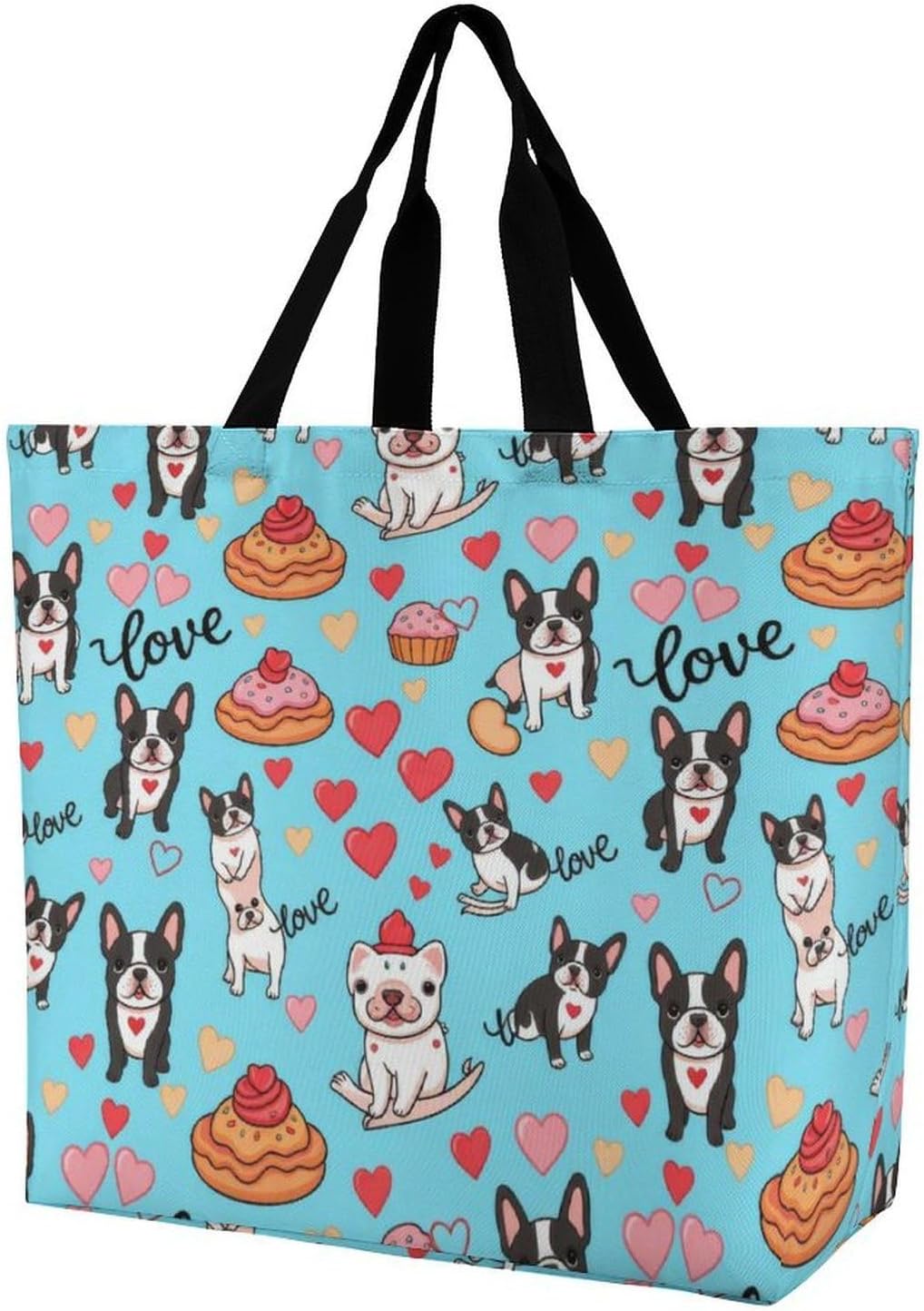 Womens Large Shoulder Tote Bag Grocery Shopping Bags