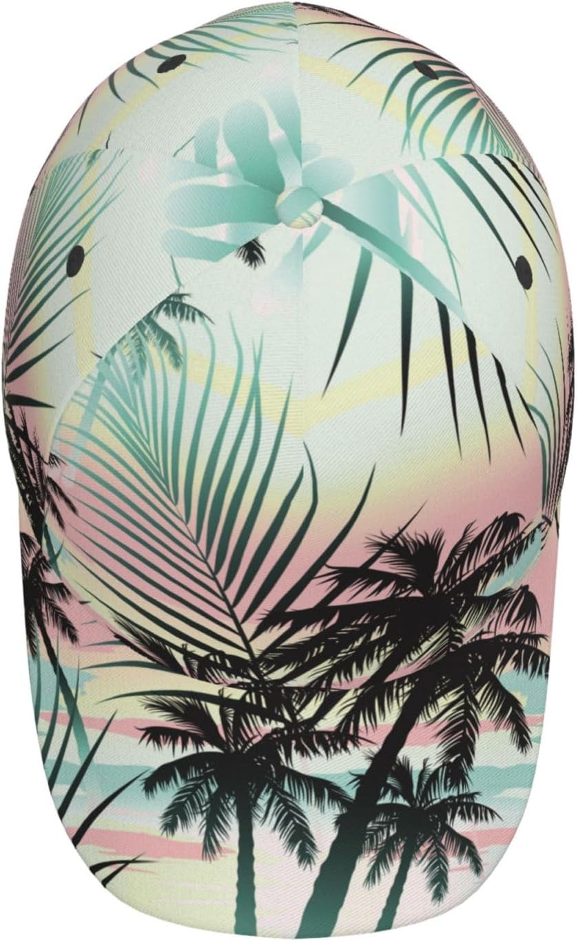 Unisex Baseball Cap Adjustable Polyester Snapback Hat for Men Women,Lightweight Breathable Dad Hat for Outdoor - Image 5