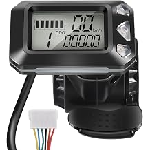 24V 36V Einstellbarer Roller Instrument Display Schalter Beschleuniger f r 55 Roller Teile6 Pins