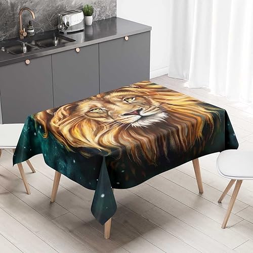 Vista 9 de Mantel Redondo para mesa de 4 sillas, diseño retro 60S 70S y 70S, decoración para comedor, 30 x 30 pulgadas