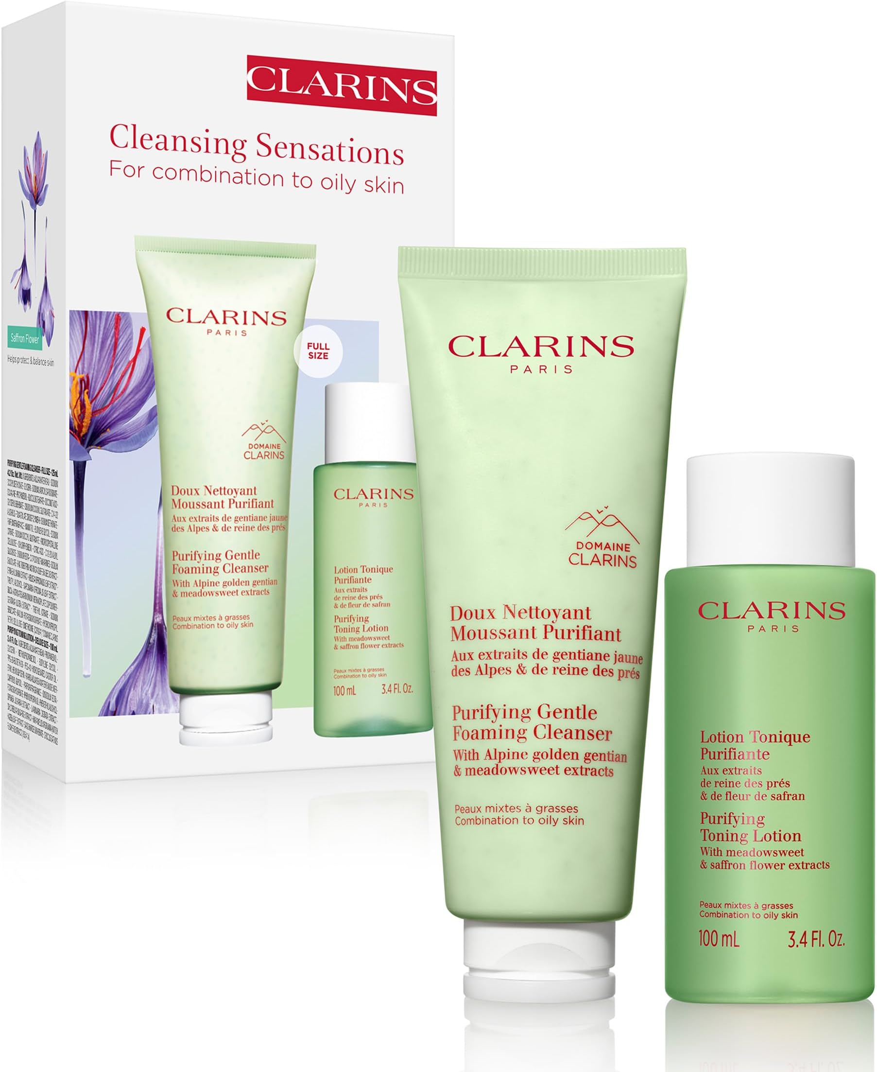 Clarins Purifying Gentle Foaming Cleanser | Cleanses, Purifies and Mattifies