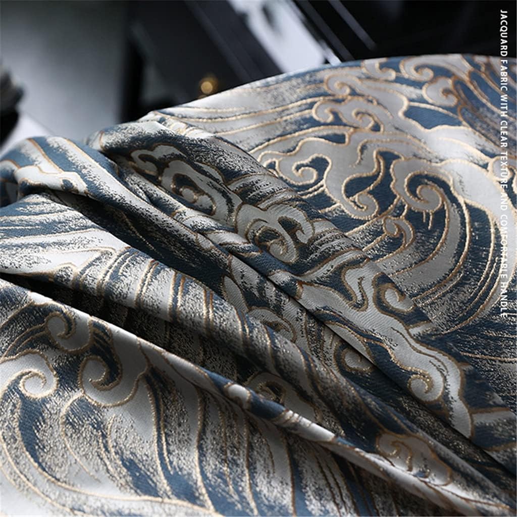 Chinese Round Table Cloth Fabric Retro Round Home Coffee Table Dining Table Cloth(240cm in Diameter)