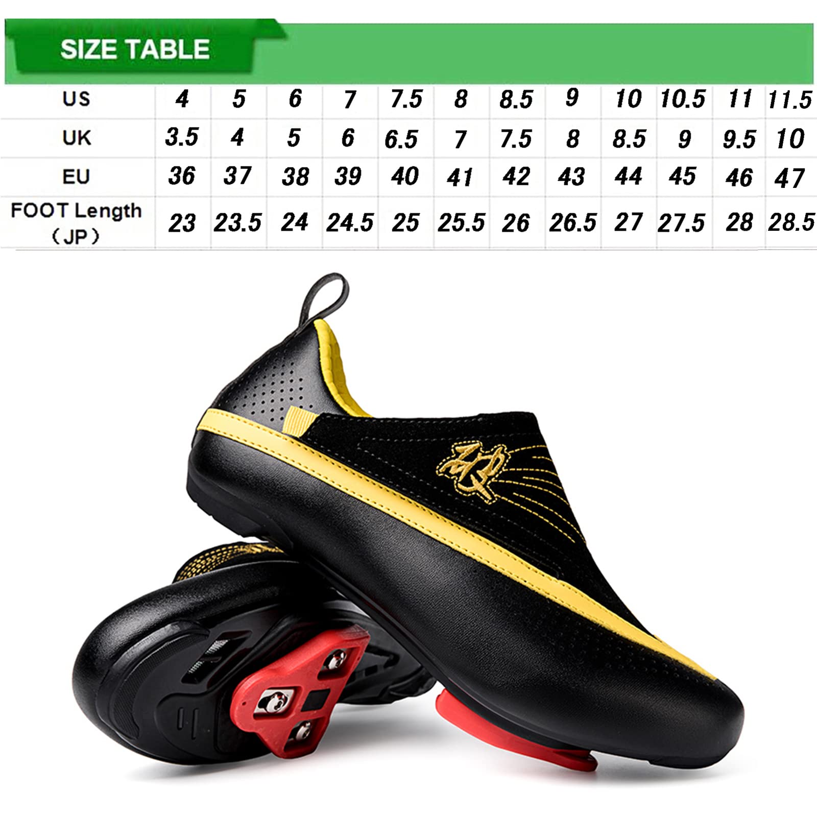 SDEQA Męskie Damskie Buty Kolarskie Buty do rowerów szosowych Indoor Peloton Kompatybilny z Peloton SPD ARC Look Delta Cleats Buty rowerowe