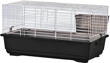 A&E Cage Co. Rabbit Cage, 39x22x18 16, Black, Small