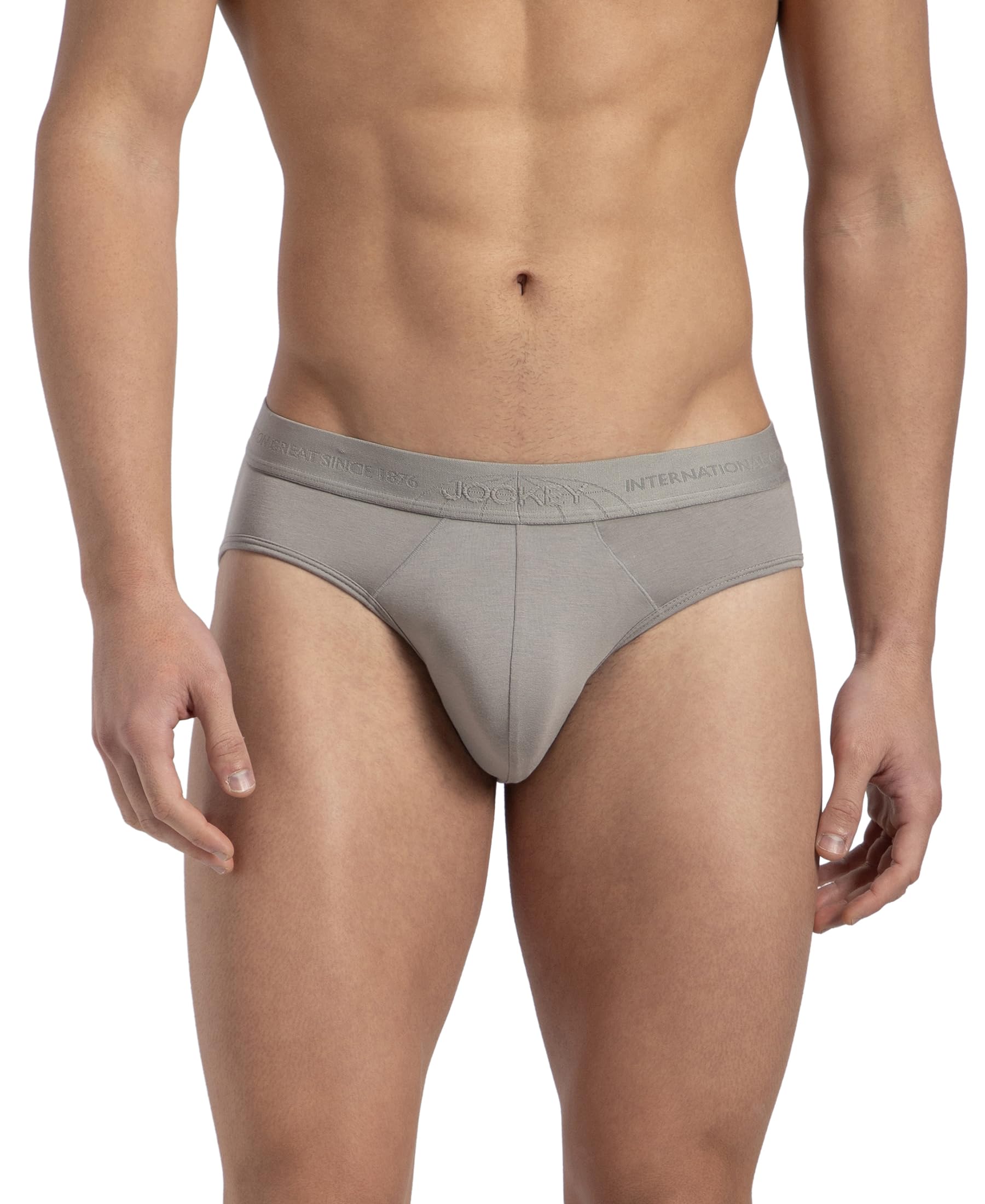 jockey IC24 Men's Tencel Micro Modal Cotton Elastane Stretch Solid Brief with Ultrasoft Waistband-picture-28