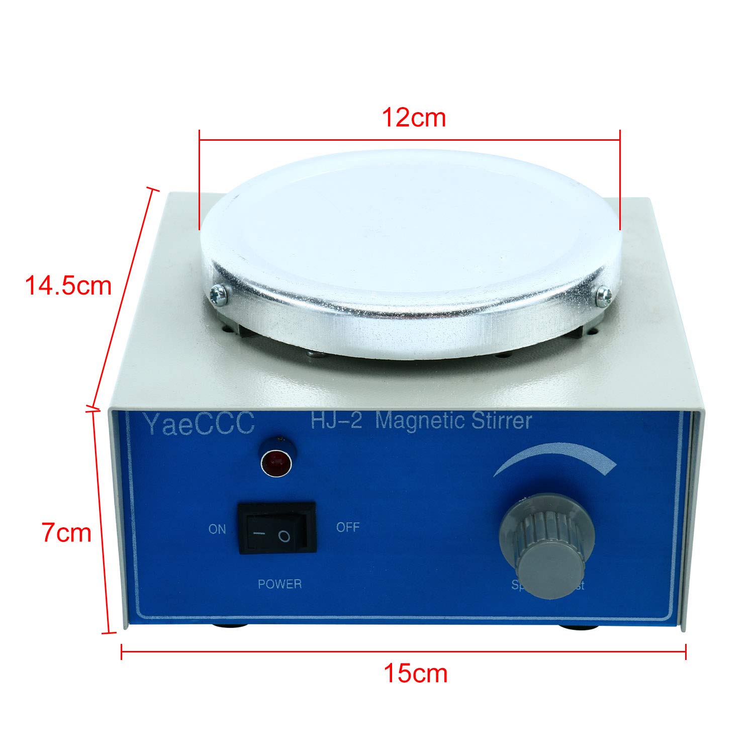 Suреr Chеар 🛒 YaeCCC HJ-2 Magnetic Stirrer,Stir Plate,Magnetic Mixer with 2 Stir Bars