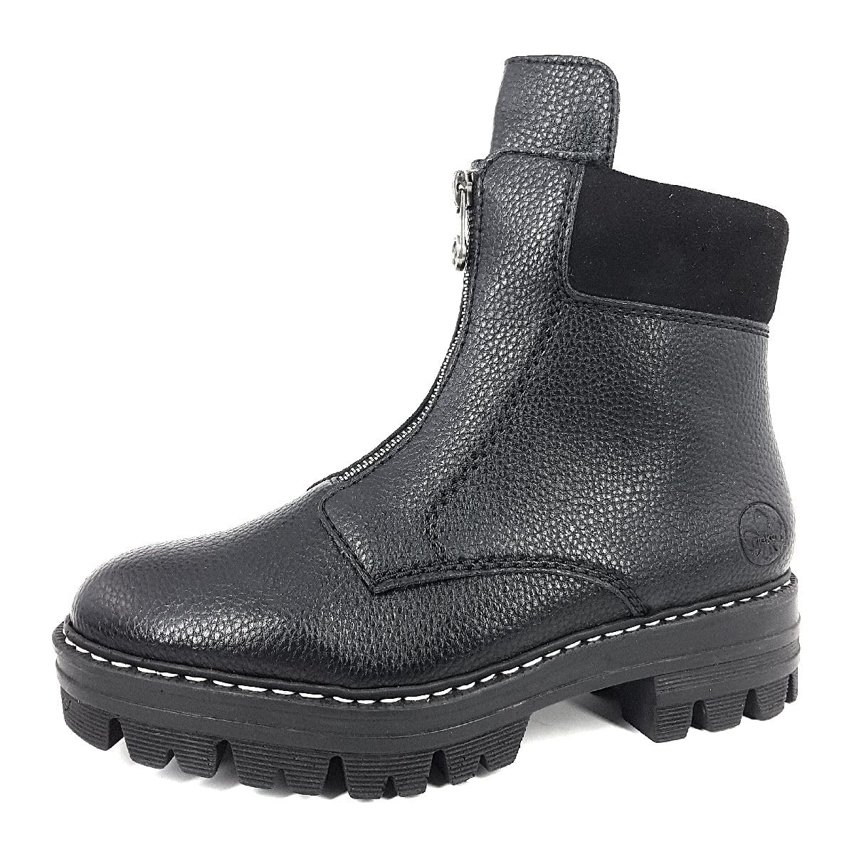 Rieker Women's 76161 Ankle Boots, Black/00, 42 EU, Black 00, 6.5 UK
