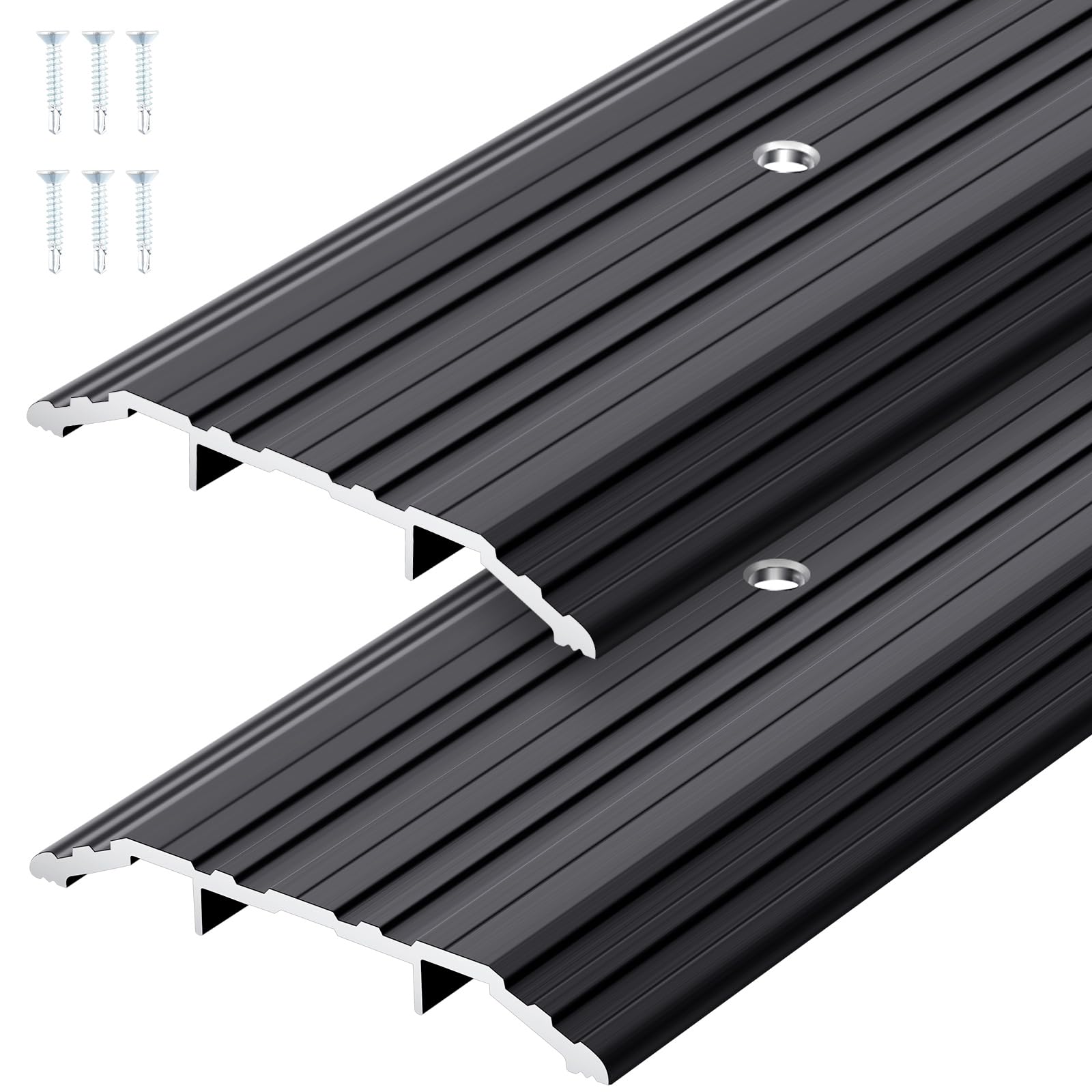 Tandefio 2 Pcs Door Saddle Threshold for Doorway Interior Sturdy
