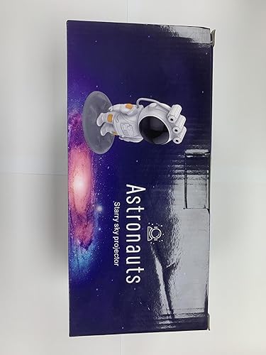 Miniatura 5 de Proyector astronauta Galaxy Star con luz nocturna estrellada proyector de luz astronauta con nebulosa control remoto y temporizador proyector de