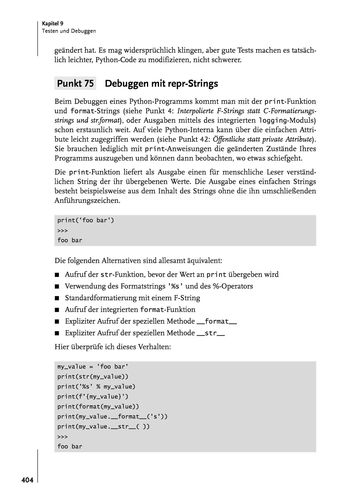Effektiv Python programmieren: 90 Wege für bessere Python-Programme