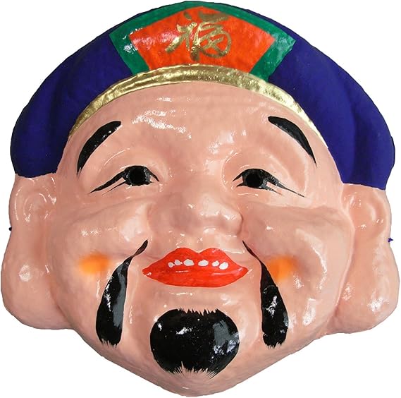 Amazon 大黒面 大黒様の飾り 踊り 面 服 ファッション小物 通販